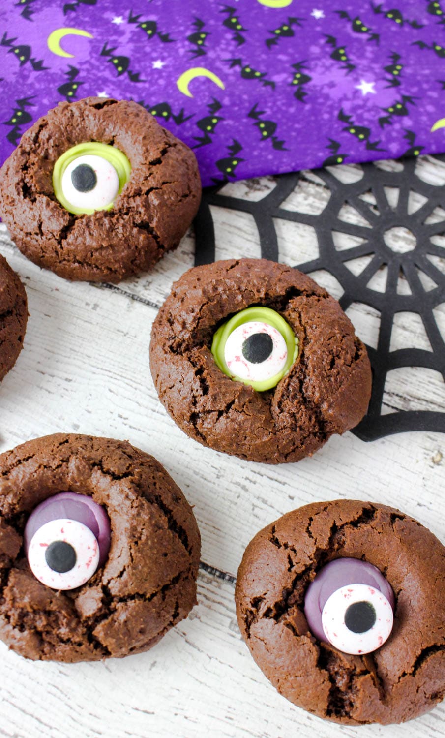 Monster Eye Cookies Recipe | Halloween Thumbprint Cookies