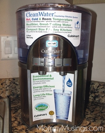 Review Cuisinart Cleanwater Countertop Water Filtration System