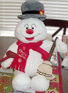 frosty the snowman teddy bear