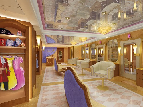 Bibbidi Bobbidi Boutique on the Disney Fantasy