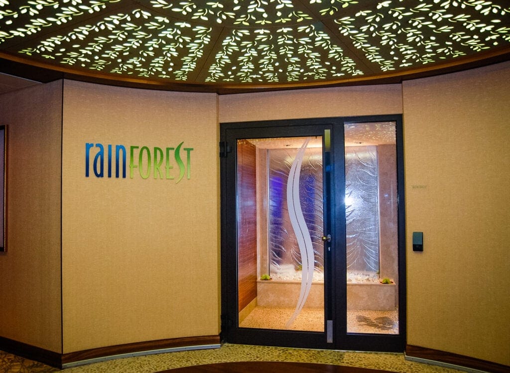 Rainforest Room Senses Spa