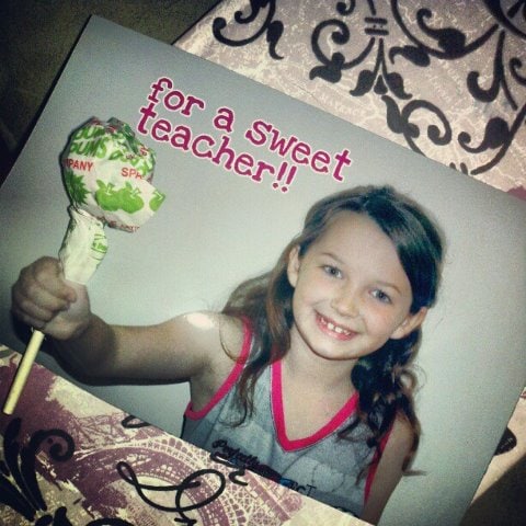 lollipopcard Lollipop Valentine Card Craft
