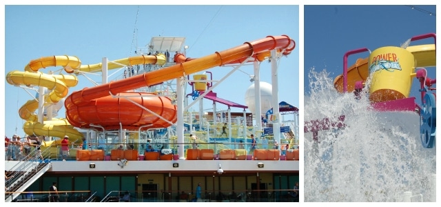 Carnival Breeze Water Works