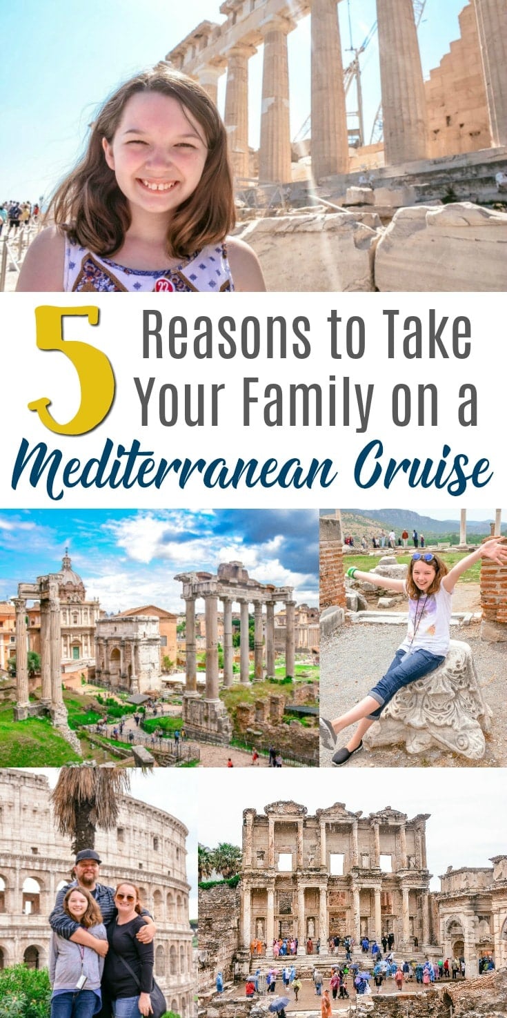 reasons to take your family on a Mediterranean cruise