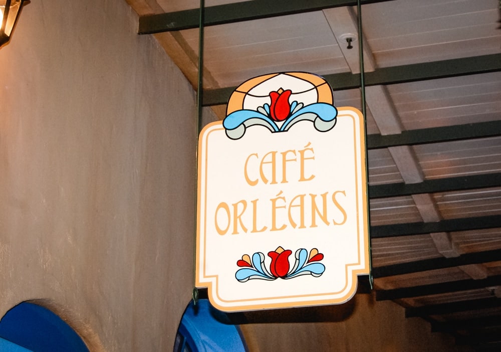 Cafe Orleans Disneyland