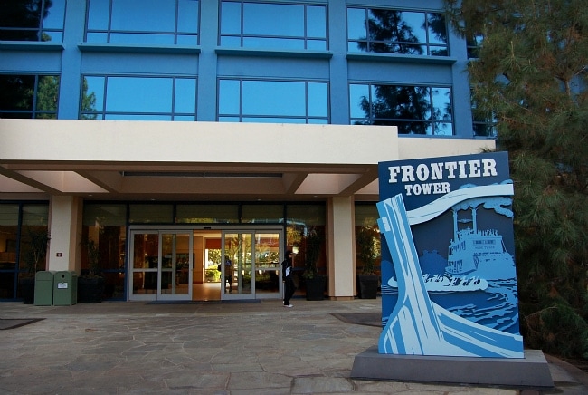 disneyland frontier tower