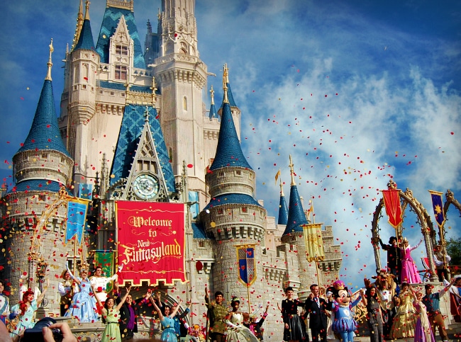 new fantasyland grand opening