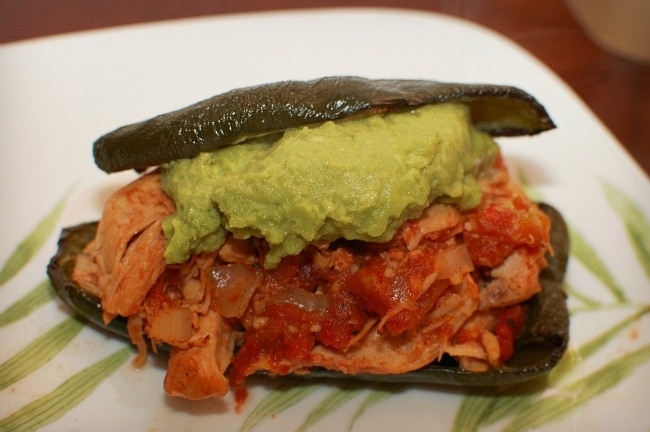 paleo poblano chicken