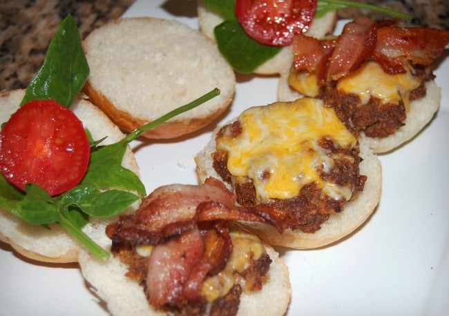 bbq mini burgers