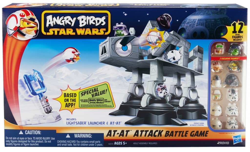 hasbro angry birds at at game