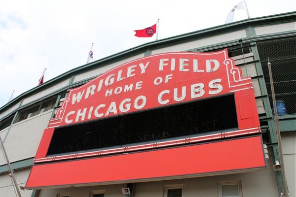 wrigley field marquee