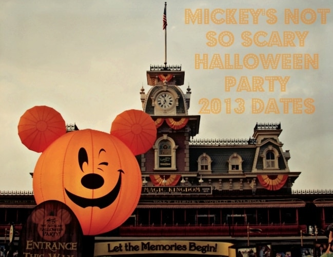 Mickey’s Not So Scary Halloween Party 2013 