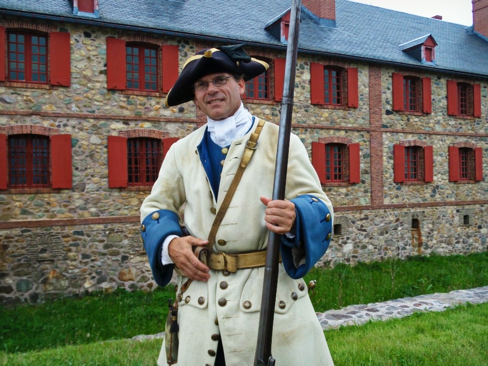 Fortress of Louisbourg soldier