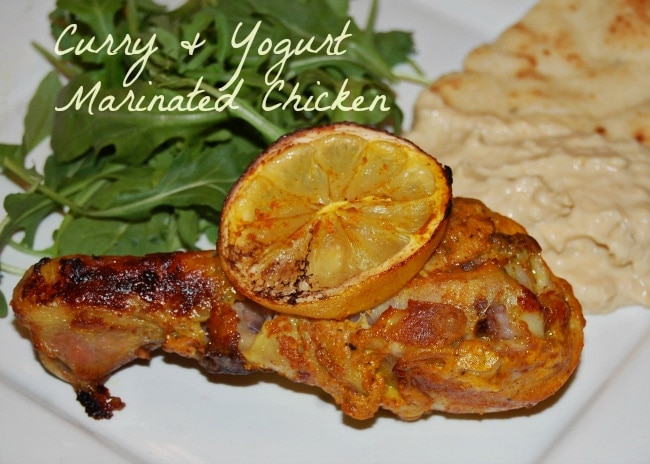 Curry & Yogurt Marinated Chicken