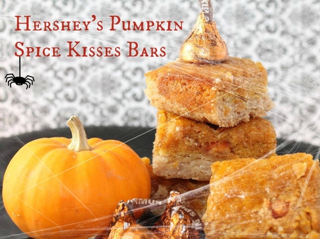 Hershey’s Pumpkin Spice Kisses Bars Recipe