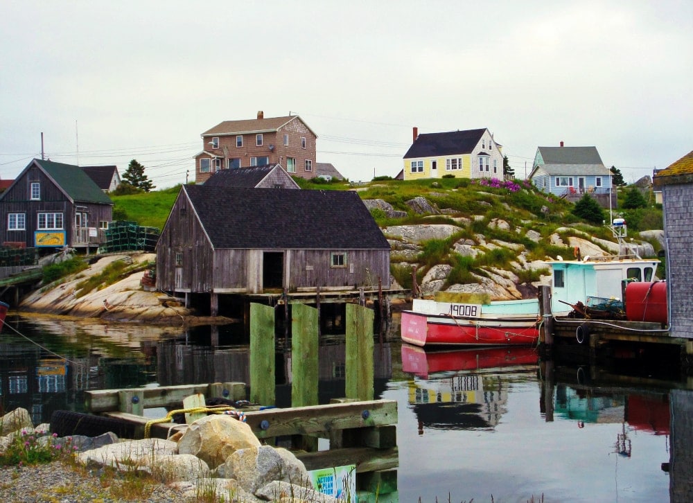 Peggy's cove town