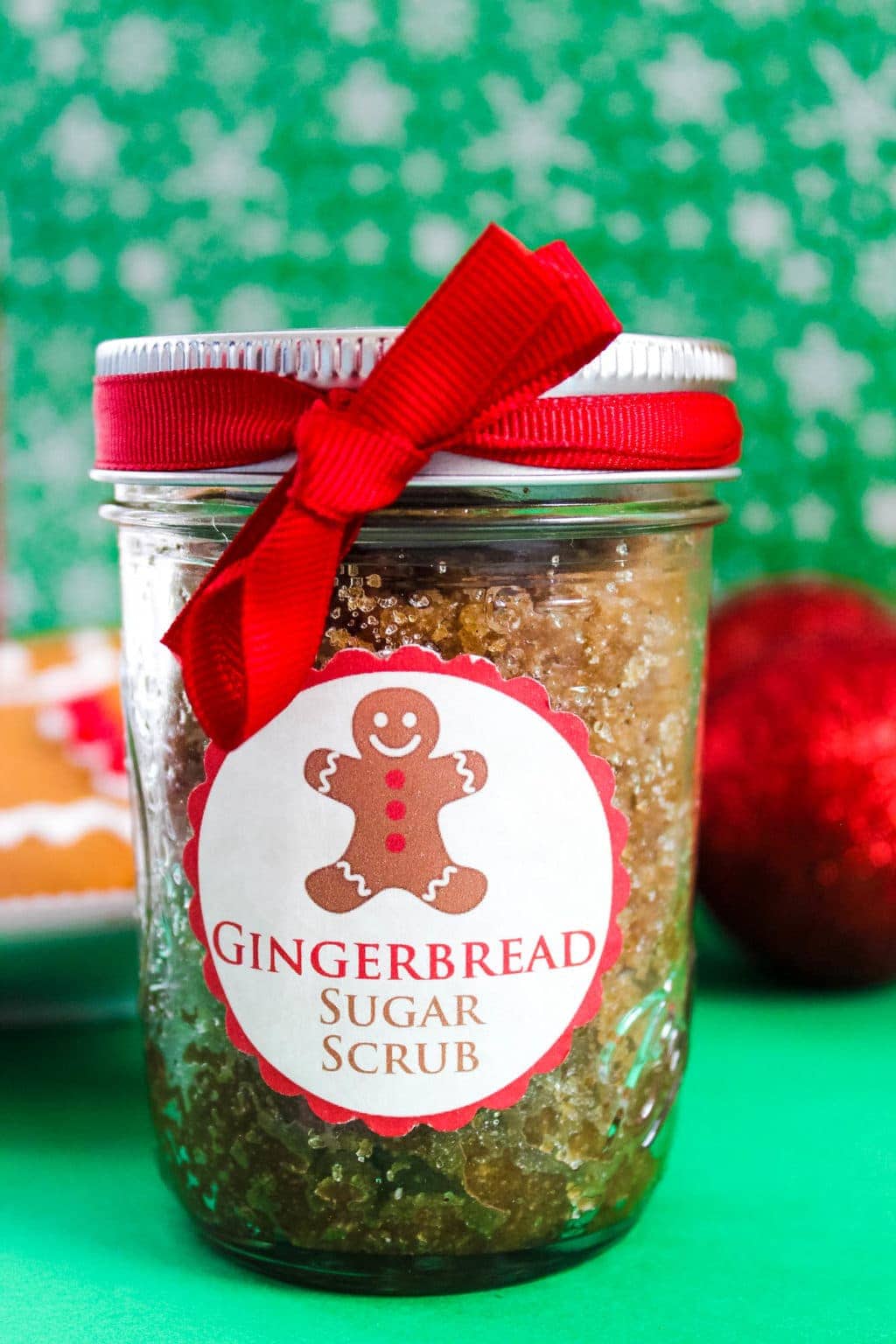 DIY Gingerbread Sugar Scrub