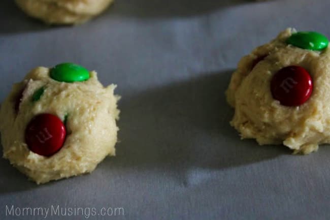 M&M cookie recipe