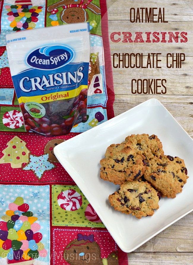 oatmeal craisins cookies