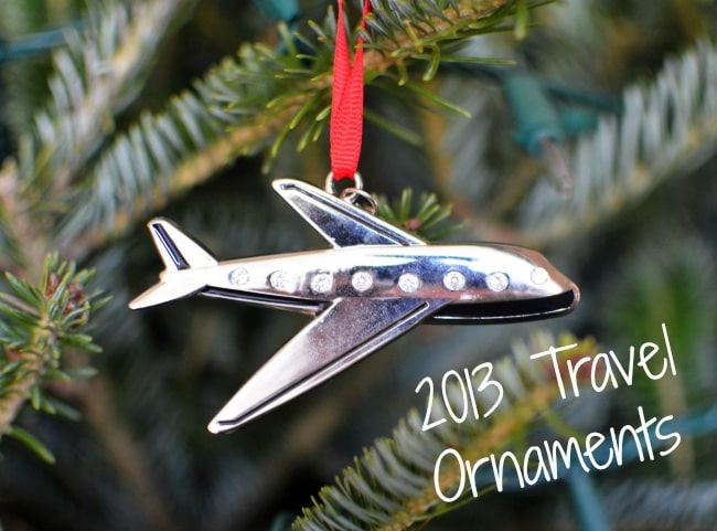 travel Christmas ornaments