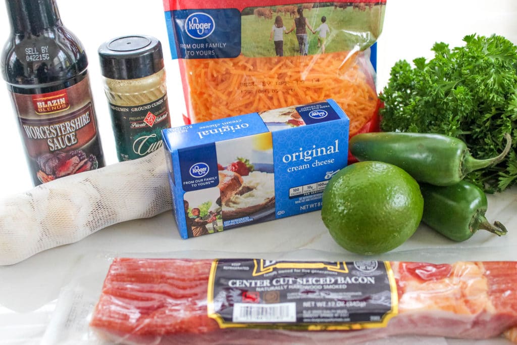 Jalapeno Bacon Cheese Ball Recipe ingredients