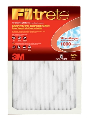Filtrete Micro Allergen Reduction Filter