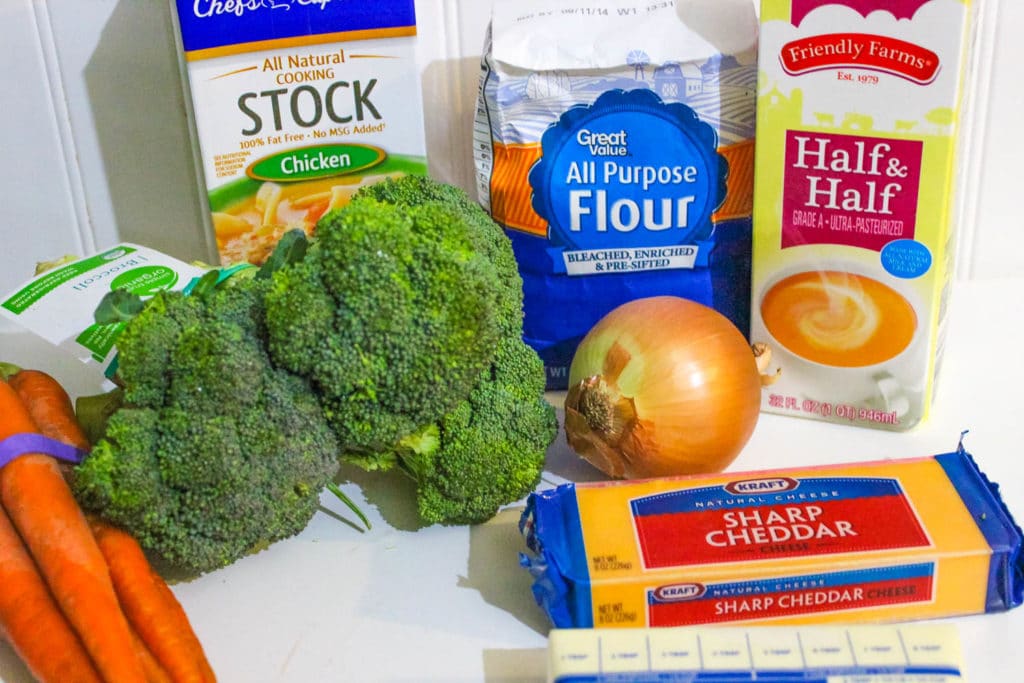 Panera Broccoli Cheddar Soup Ingredients