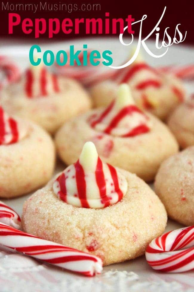 peppermint kiss cookies