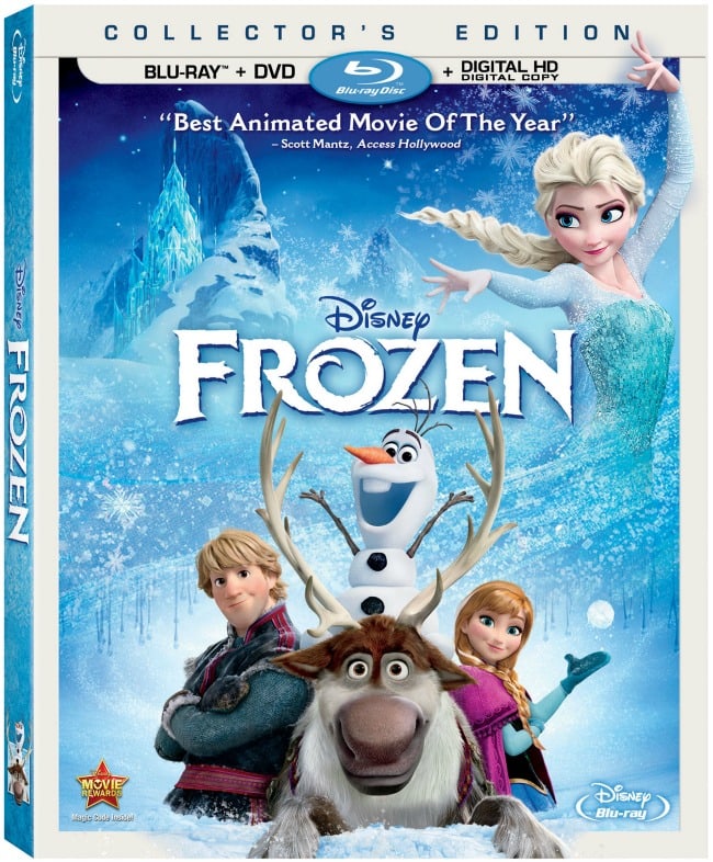 Disney Frozen Blu-ray 