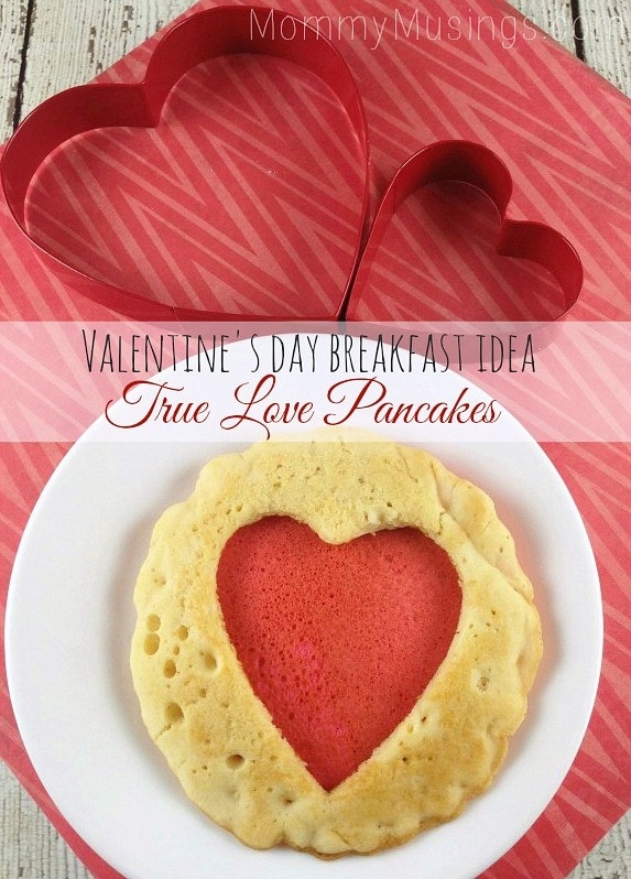 valentine’s day breakfast idea: true love pancakes {recipe}