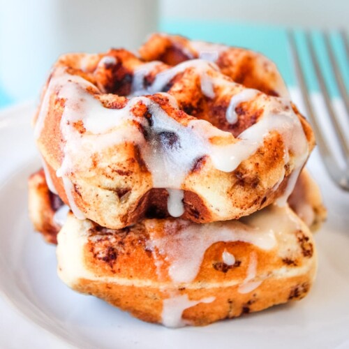 cinnamon roll waffles recipe