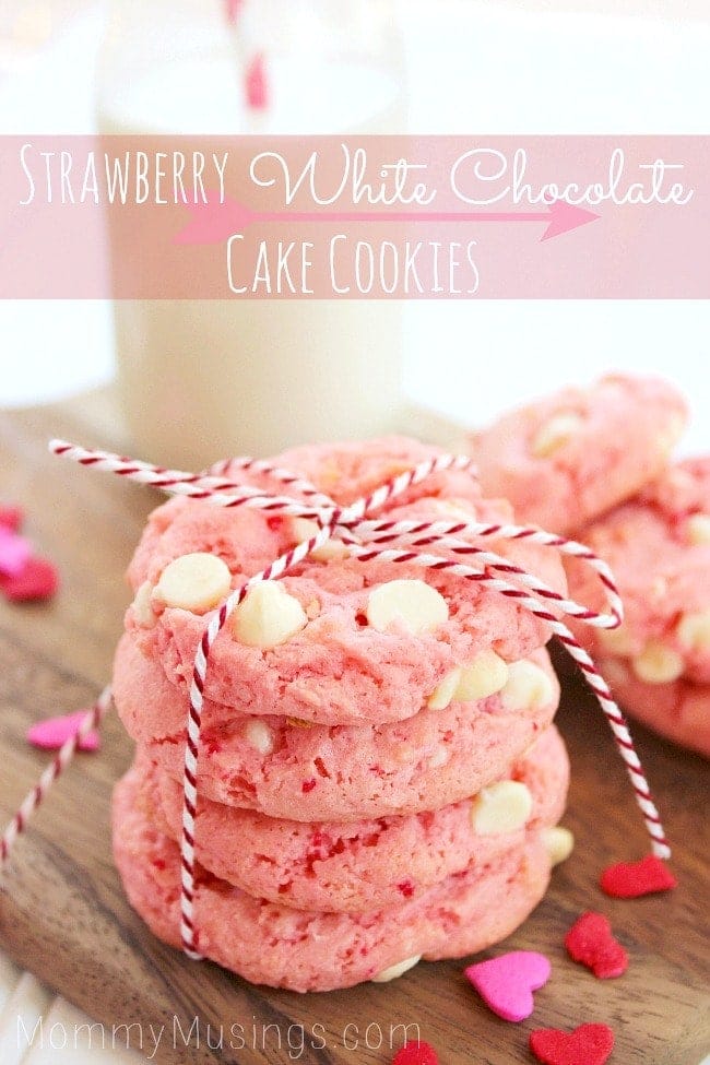 strawberry cake cookies recipe