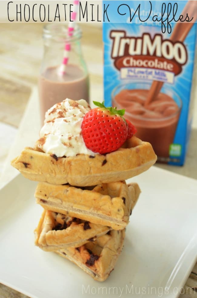 Chocolate Milk Waffles Recipe