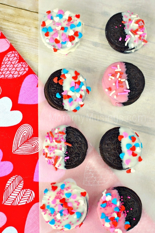 valentine's day oreos