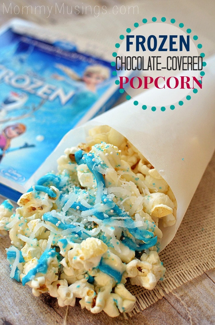 frozen movie popcorn