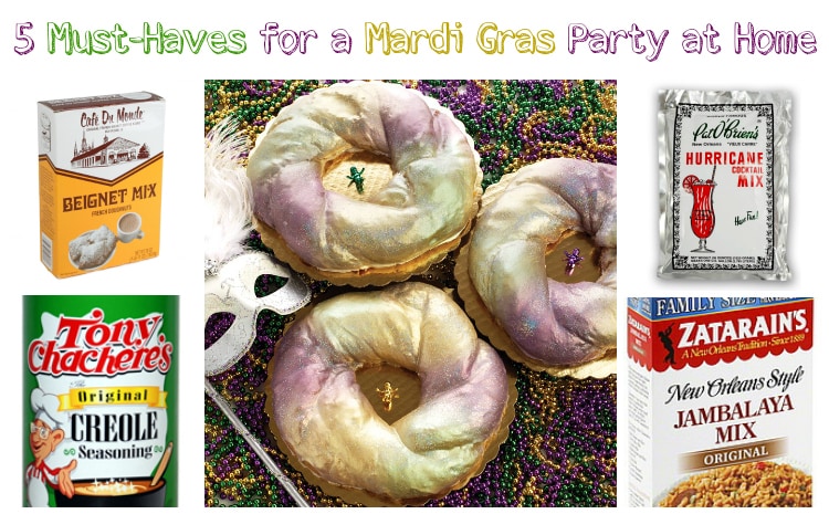 must-haves for mardi gras party at home