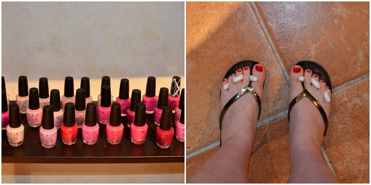 caribe royale pedicure