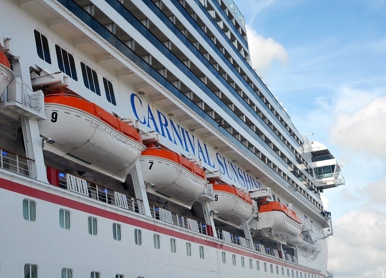 carnival sunshine port canaveral