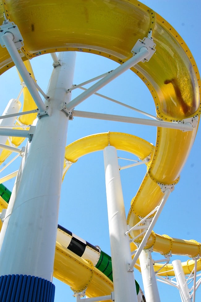 carnival sunshine waterslide