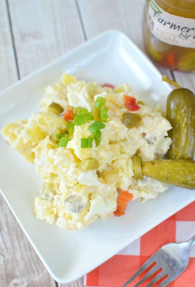 dill pickle potato salad recipe