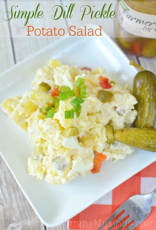 dill pickle potato salad recipe