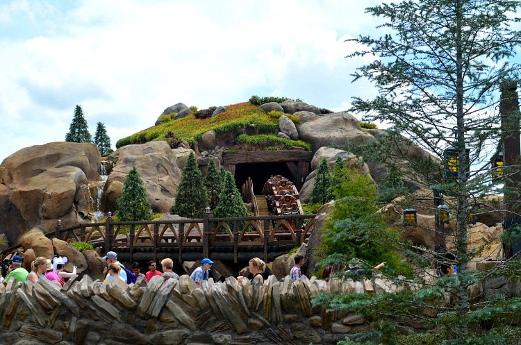 mine train ride