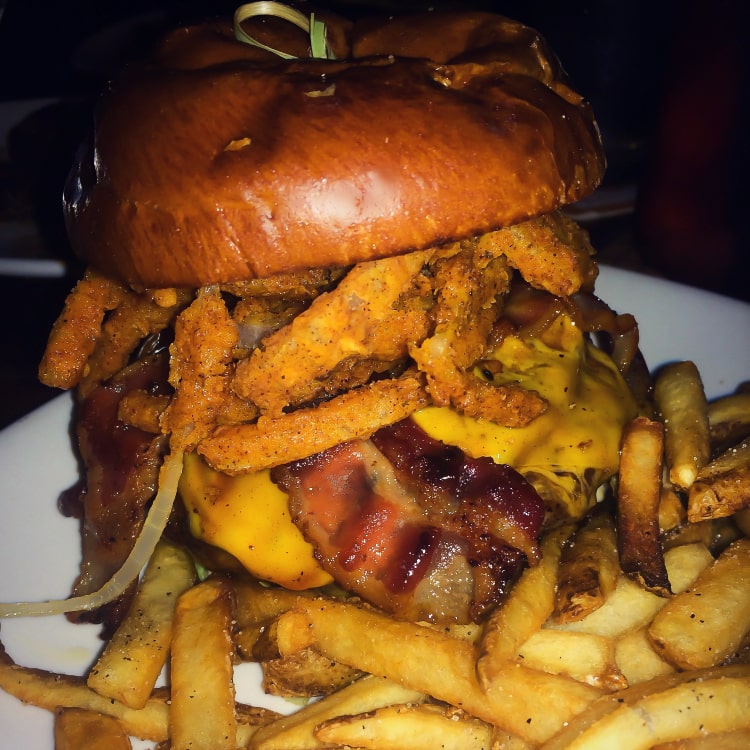 Double Moonshine Burger