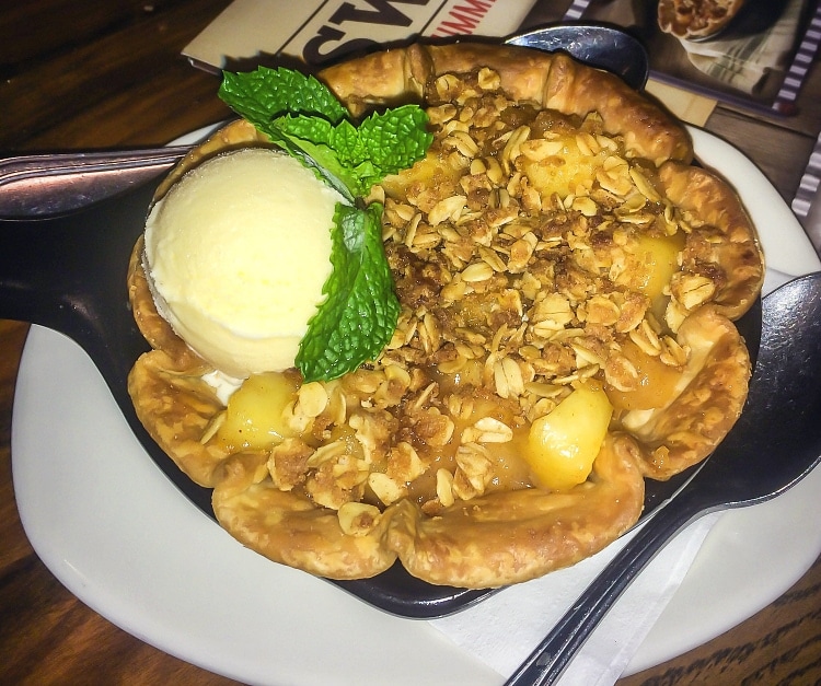 skillet apple pie