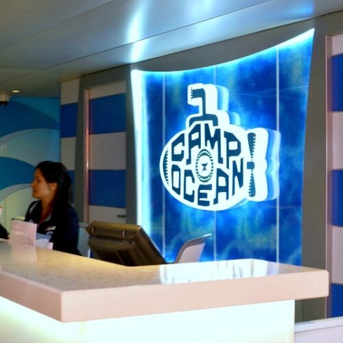 camp ocean entrance