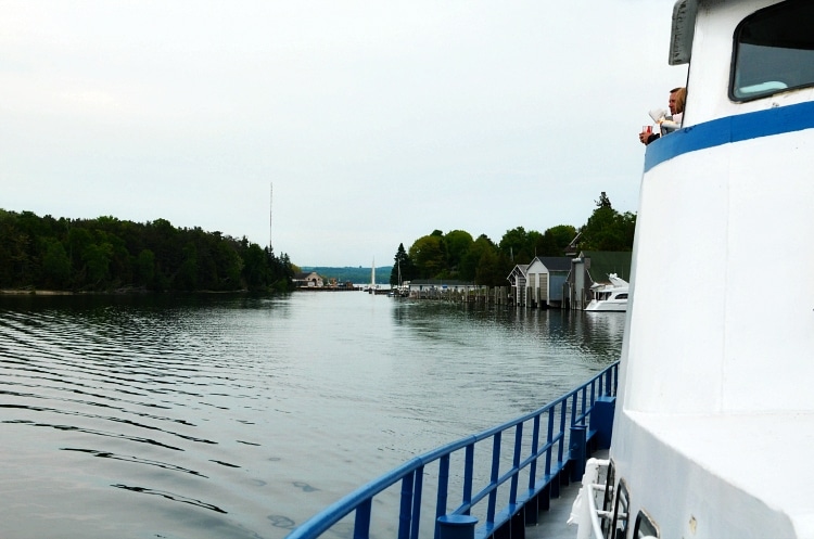 charlevoix cruise lake michigan