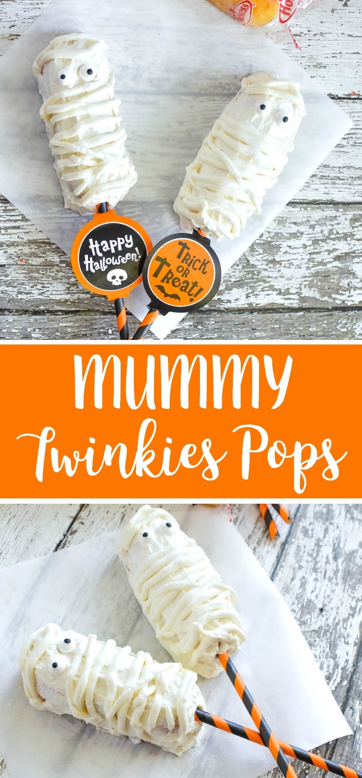 mummy twinkies pops chocolate covered twinkies for halloween