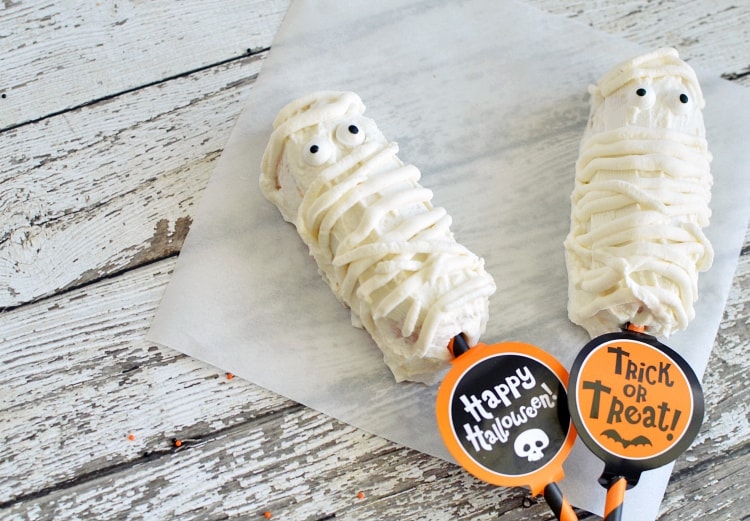 Mummy Twinkies Pops