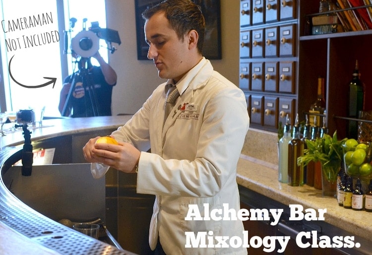 alchemy bar mixology class