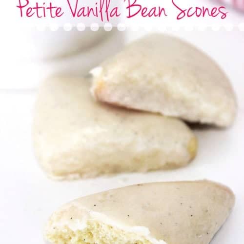 STARBUCKS VANILLA BEAN SCONES RECIPE